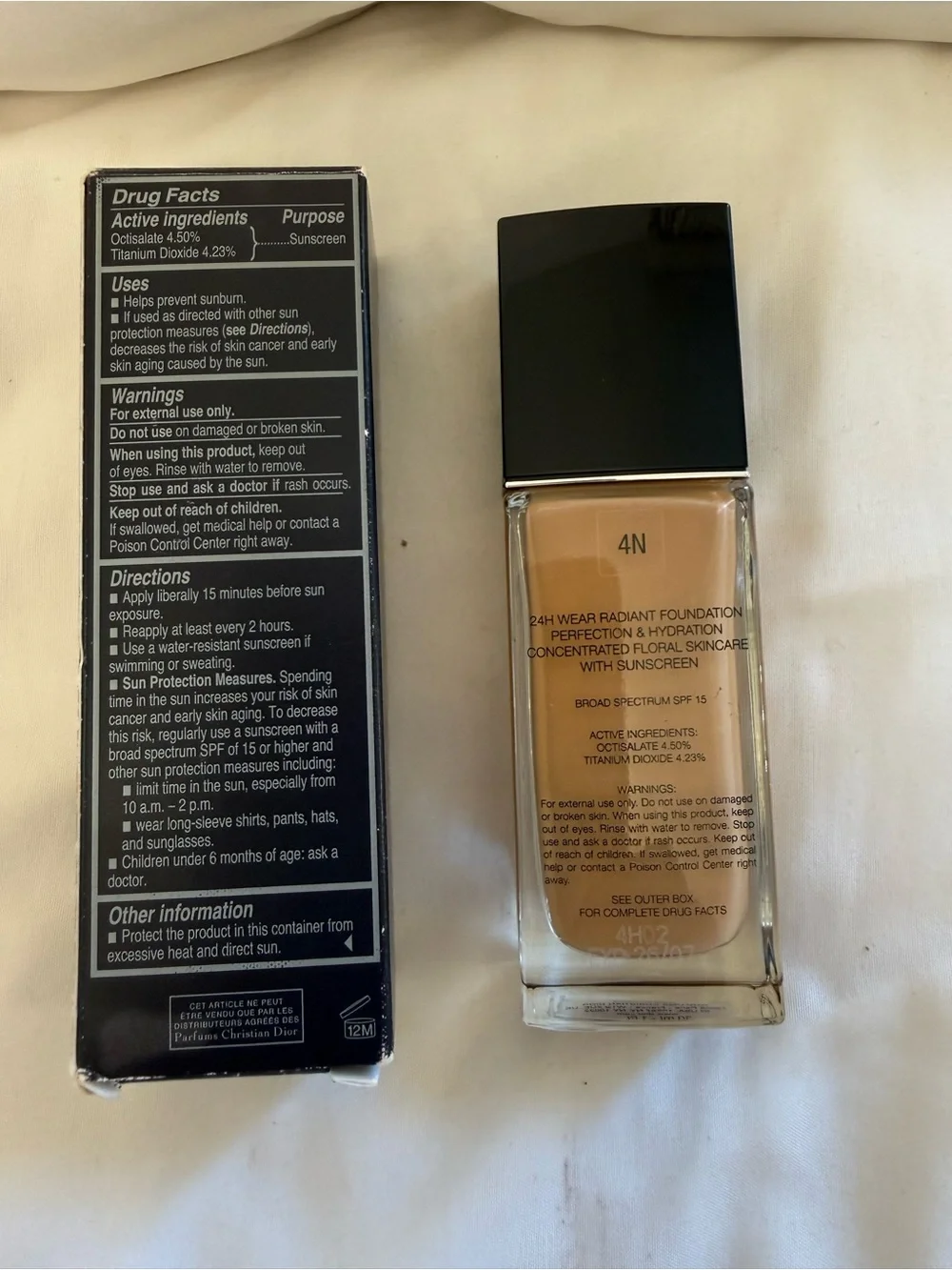 Dior Forever Skin Glow Foundation - Beige 4N SPF 15